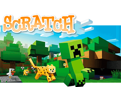Minecraft в Scratch: Углубленный курс программирования для детей
