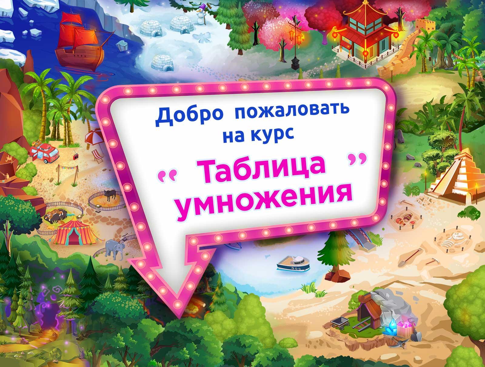 Таблица умножения
